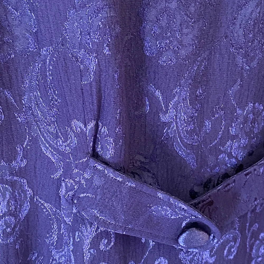 COLDWATER CREEK Women's Purple blazer SIZE 14 NEW